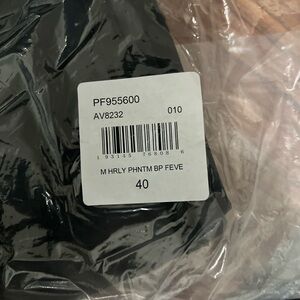 Black Item with Barcode